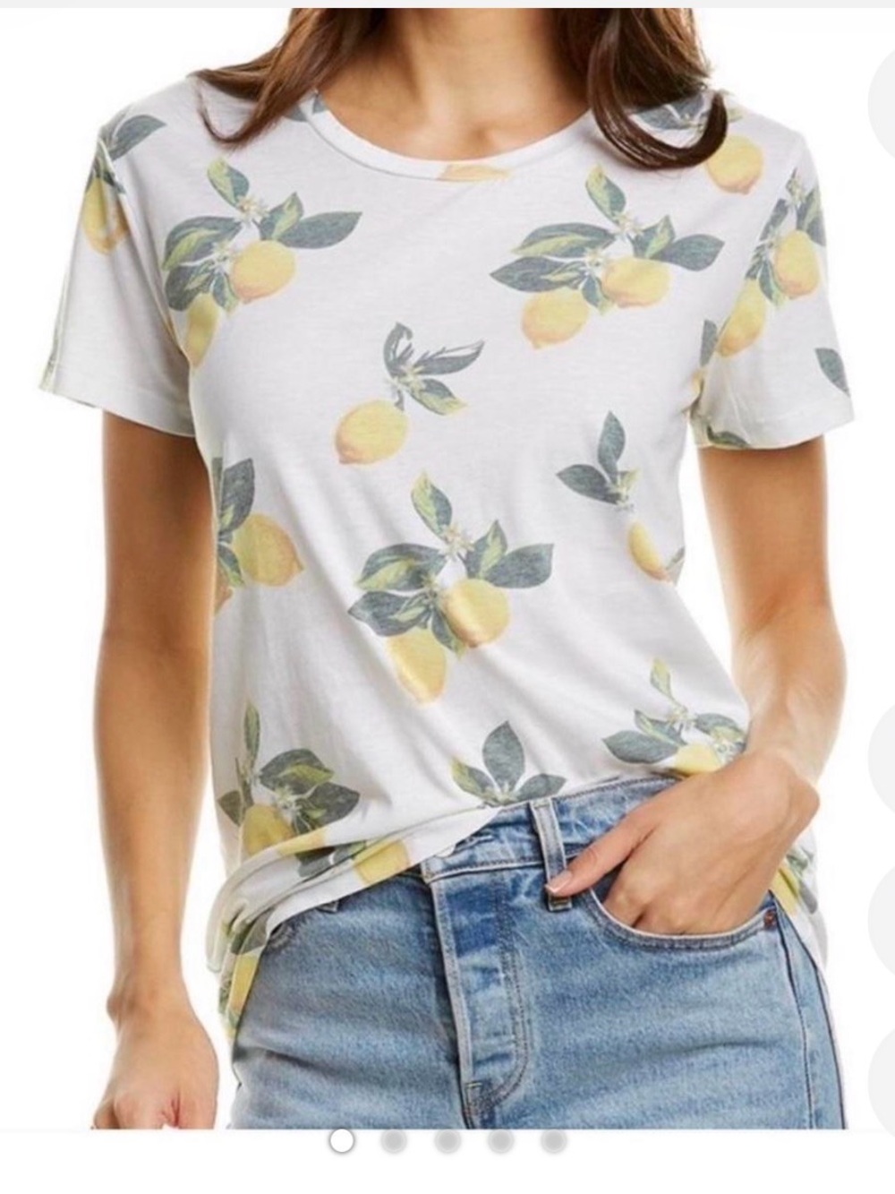 Chaser lemon print tee S